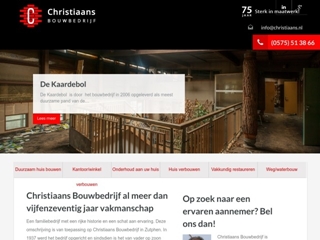 AANNEMERSBEDRIJF CHRISTIAANS BOUWBEDRIJF