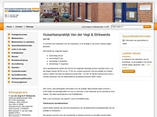 VEGT & P STRIKWERDA HUISARTSENPRAKTIJK T VAN DER