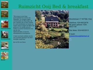 RUIMZICHT BED & BREAKFAST