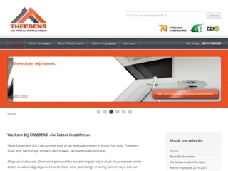 THEEDENS -UW TOTAAL INSTALLATEUR-