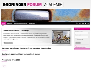 VOLKSUNIVERSITEIT GRONINGEN