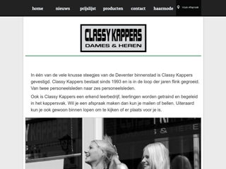 CLASSIC KAPPERS DE KEURKAPPER