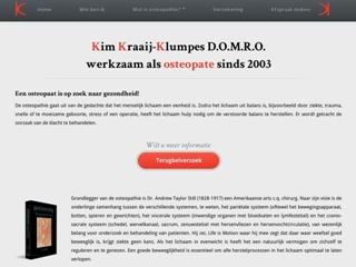 PRAKTIJK VOOR OSTEOPATHIE K KRAAIJ KLUMPES