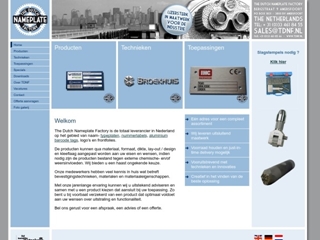 DUTCH NAMEPLATE FACTORY BV THE