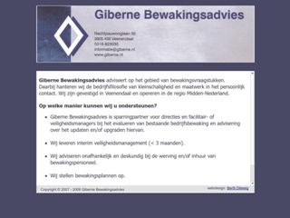 GIBERNE BEWAKINGSADVIES