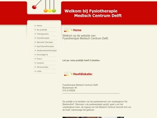 FYSIOTHERAPIE MEDISCH CENTRUM DELFT