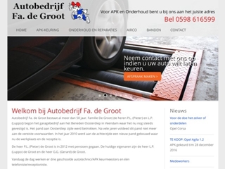GROOT AUTOBEDRIJF FA DE
