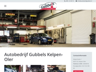 AUTOBEDRIJF GUBBELS AUTOSCHADEHERSTELBEDRIJF
