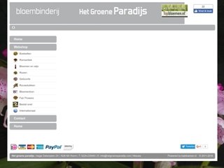 GROENE PARADIJS BLOEMEN EN PLANTEN HET