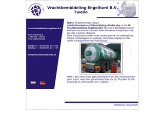 VRACHT BEMIDDELING ENGELHARD BV