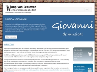 JOOP VAN LEEUWEN SCHOORSTEENVEEGBEDRIJF