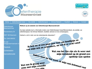 MARSMAN OEFENTHERAPIE CESAR N M
