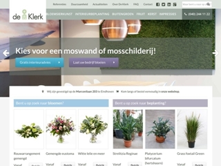 KLERK BLOEMSIERKUNST/INTERIEURBEPLANTING DE