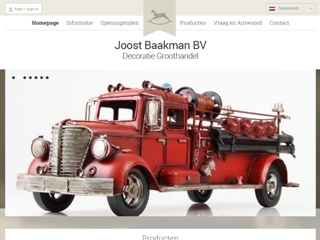 BAAKMAN BV DECORATIEGROOTHANDEL JOOST