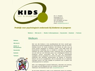 KIDS TEST & ONDERZOEK