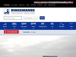 DINGEMANSE TRUCKS EN TRAILERS