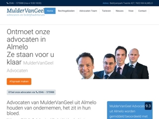 ADVOCATEN EN BEDRIJFSADVISEURS MULDER VAN GEEL