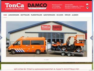 TONCA AANHANGWAGENS & DAMCO BOOTTRAILERS &