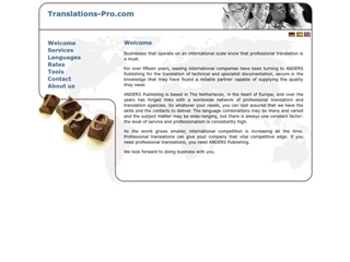 ANDERS PUBLISHING BV