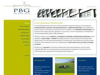 PROJECT BEGELEIDING GRONDZAKEN PBG