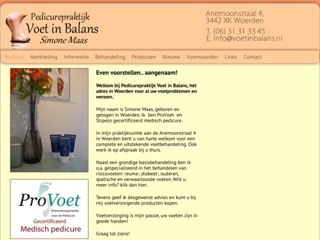 VOET IN BALANS