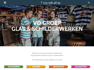GROEP GLAS- EN SCHILDERWERKEN VAN DE