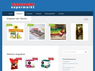TENSUNDERN SUPERMARKT W H