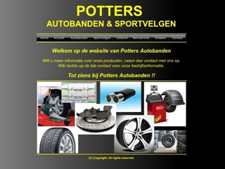 POTTERS AUTOBANDEN