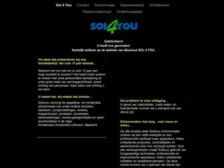 SOL SCHOONMAAKBEDRIJF GLAZENWASSERIJ FA