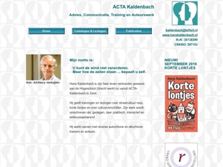 ACTA-KALDENBACH TRAININGEN