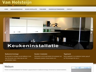 HOLSTEIJN TIMMERBEDR KEUKENMONTAGE W VAN