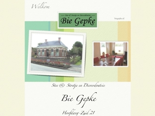 B & B STEE & STOETJE EN DIVERDOATSIE BIE GEPKE