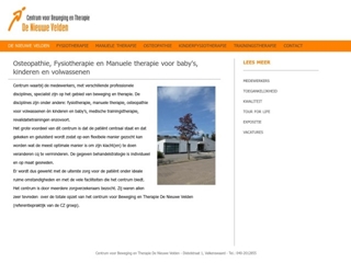 CENTRUM VOOR BEWEGING EN THERAPIE DE NIEUWE VELDEN