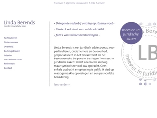 BERENDS MEESTER IN JURIDISCHE ZAKEN LINDA