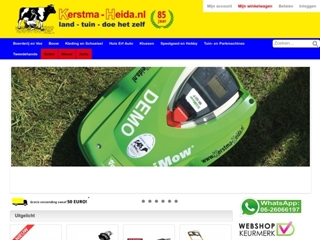 KERSTMA HEIDA LAND - TUIN - DOE HET ZELF
