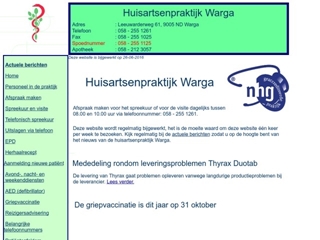 HUISARTSENPRAKTIJK WARGA