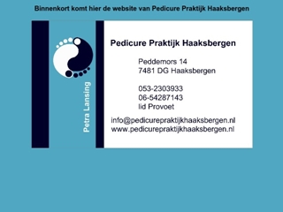 PEDICURE PRAKTIJK HAAKSBERGEN PETRA LANSING