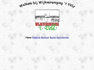 VELD WIJKVERENIGING 'T