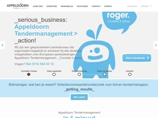 APPELDOORN TENDERMANAGEMENT
