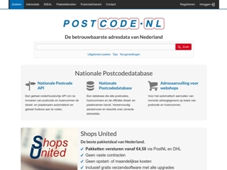 POSTCODE NL BV
