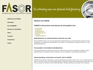 FASOR BEDRIJFSADVISERING EN ADMINISTRATIEVE DIENSTEN