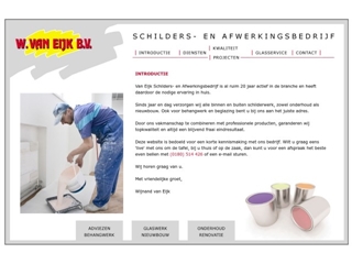 SCHILDERSBEDRIJF W VAN EIJK BV