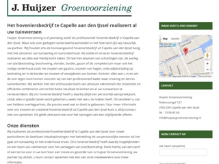 HUIJZER GROENVOORZIENING J