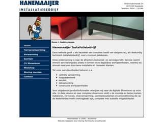 HANEMAAIJER INSTALLATIEBEDRIJF