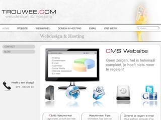 TROUWEE.COM - WEBDESIGN & HOSTINGBUREAU