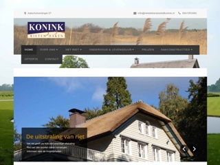 KONINK RIETEN DAKEN