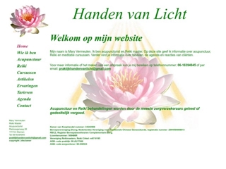 PRAKTIJK HANDEN VAN LICHT