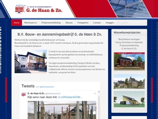 AANNEMINGS- EN BOUWBEDRIJF G DE HAAN & ZN