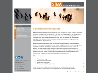SBA RECRUITMENT SERVICES