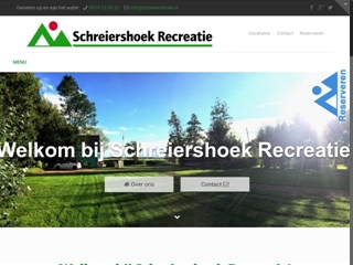 SCHREIERSHOEK RECREATIE TOERBOOT- EN KANOVERHUUR